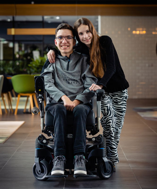 Kind-ambassadeur Matthijs - Spieren voor Spieren Kind-ambassadeur Matthijs