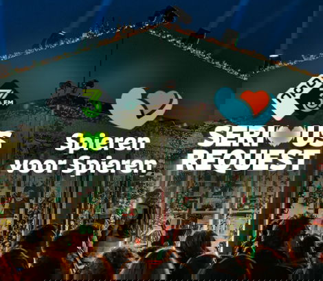 Spieren voor Spieren is het goede doel van 3FM Serious Request